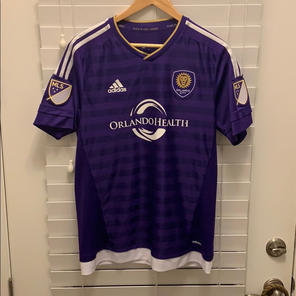 Orlando city soccer jersey